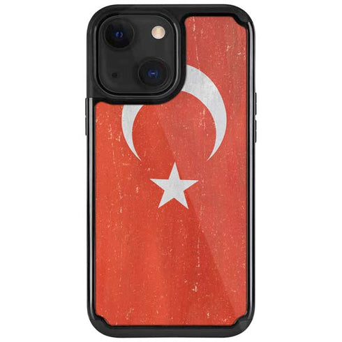 Turkish Flag Distressed iPhone 13 Cargo Case